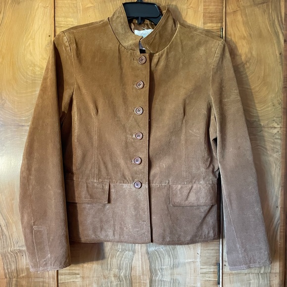 Chadwick’s Tan Genuine Leather Jacket - Picture 1 of 10